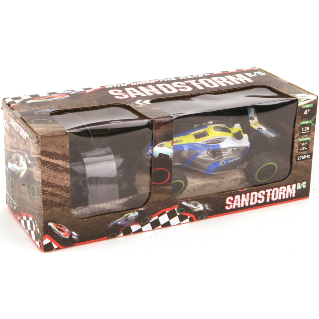 Sandstorm 2-Channel 4-Wheel Drive RC Buggy 1:18 - Ready to Run 2-Kanaals