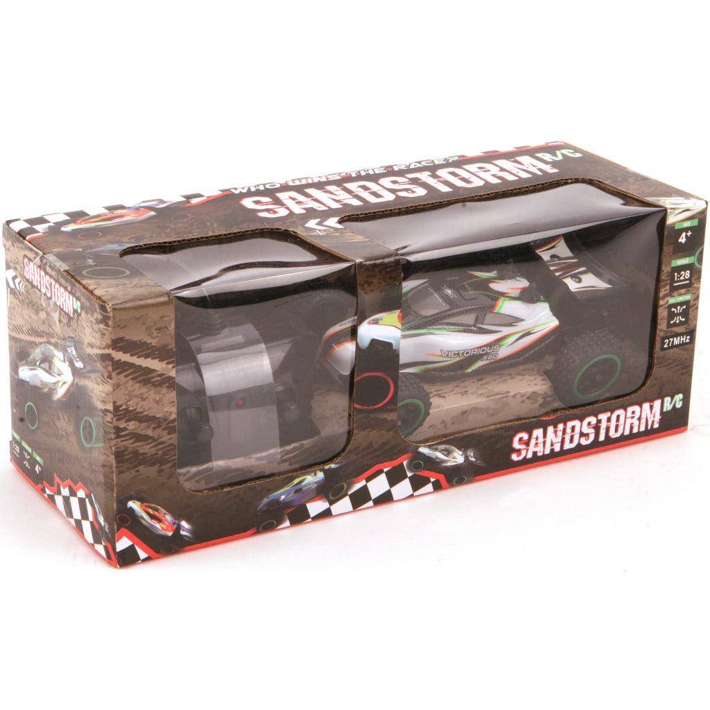 Sandstorm 2-Channel 4-Wheel Drive RC Buggy 1:18 - Ready to Run 2-Kanaals