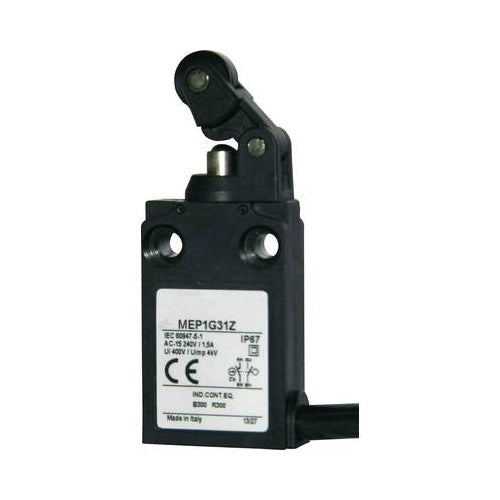 Panasonic Endschalter 24 V 5 A Rollenhebel MEP1G31Z IP67 1 St. (MEP1G31Z) afbeelding 1