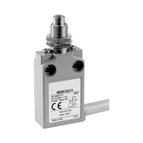 Panasonic Endschalter 24 V 5 A Stößel mit Schraubgewinde MEM1G21ZD IP67 1 St. (MEM1G21ZD) afbeelding 1