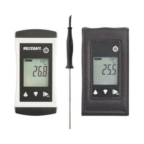 VOLTCRAFT PTM-110 + TG-400 Temperatur-Messgerät -70 - 250 °C Fühler-Typ Pt1000 IP65 afbeelding 1