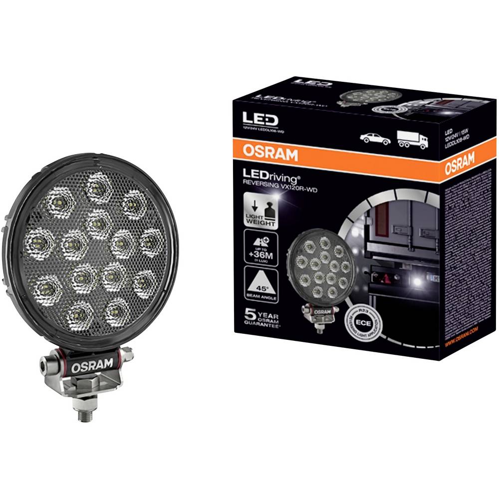 Osram Reversing Light LED 15W for 12V/24V Vehicles REVERSING VX120R-WD