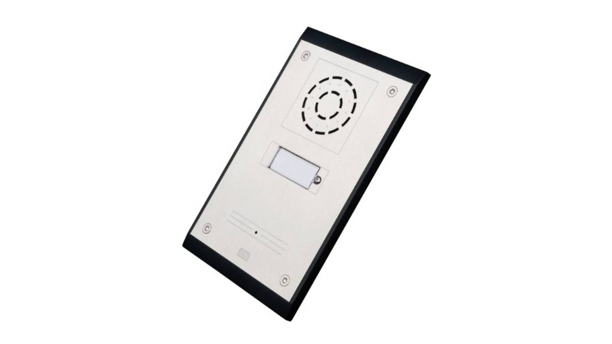 2N IP Uni - 1 Button - IP Intercom Station - Wired - 10/100 Ethernet (9153101)