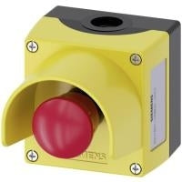 Siemens 3SU1801-0NB00-2AC2 Mushroom Push Button - Yellow
