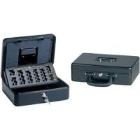 MAUL Cash Box with Counting Insert Silver (56214-95)