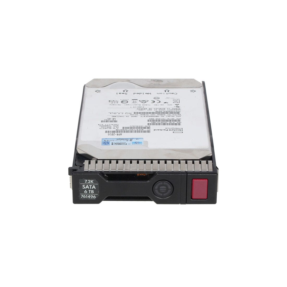 Hewlett Packard Enterprise HPE Midline - Festplatte - 6TB - Hot-Swap - 3.5" LFF (8,9 cm LFF) - SATA 6Gb/s - 7200 U/min - mit HP SmartDrive-Träger (761496-001)