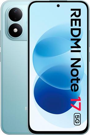 Xiaomi Redmi Note 17 5 G Smartphone 128GB - Sky Teal (MZB0PU2EU)