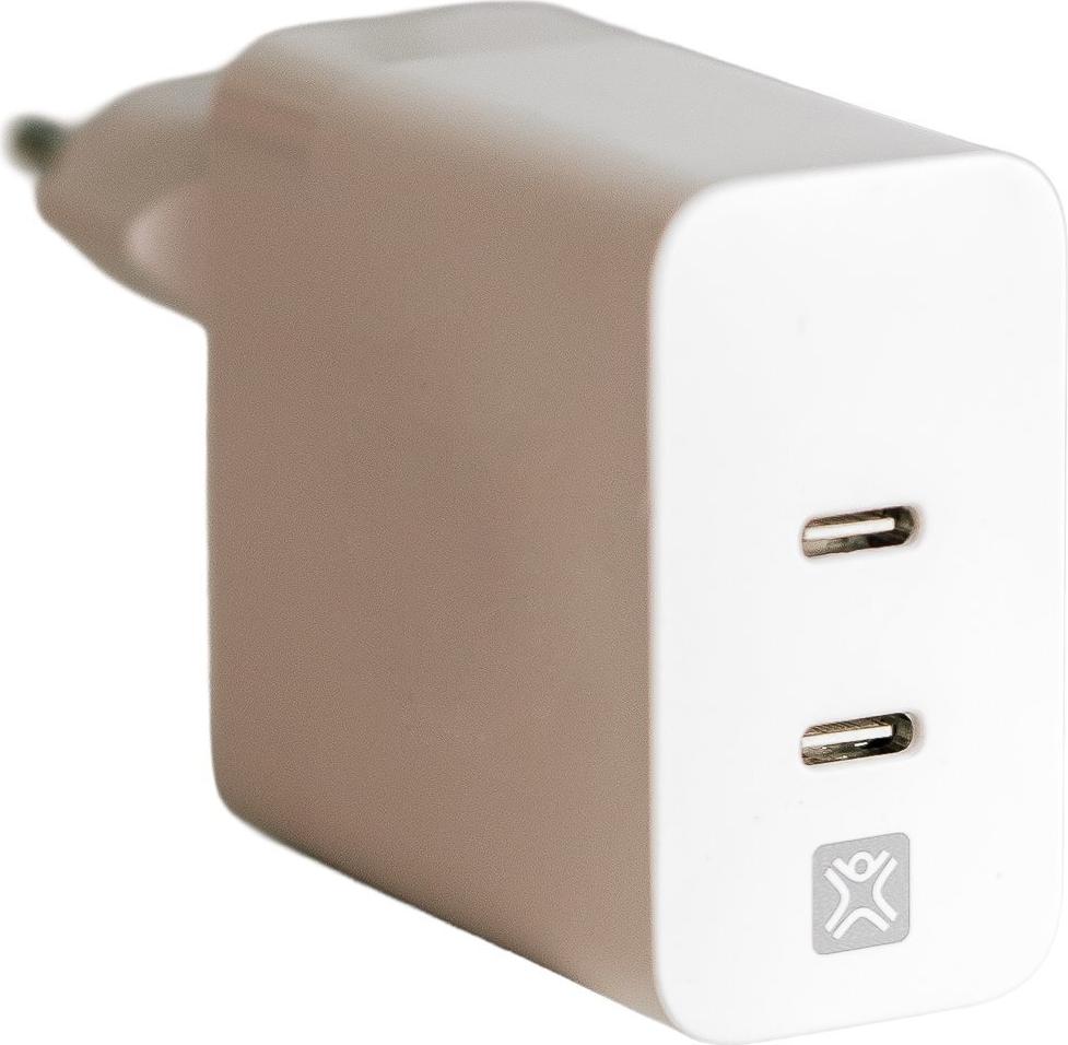 XtremeMac Mobile Device Charger XWH-SPC60-03, AC Fast Charging, White