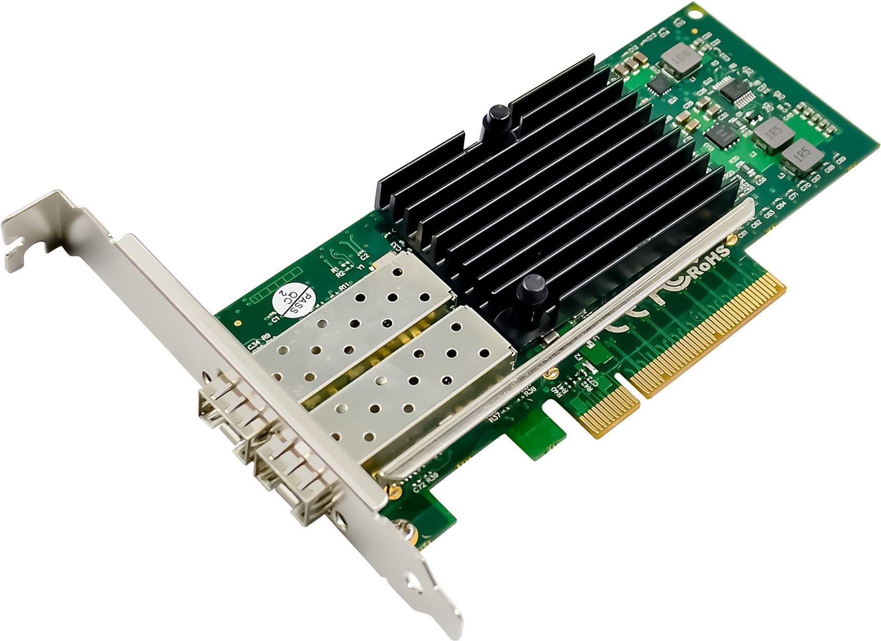 InLine Dual 10-Gigabit Network Card 2x SFP+ PCIe x8