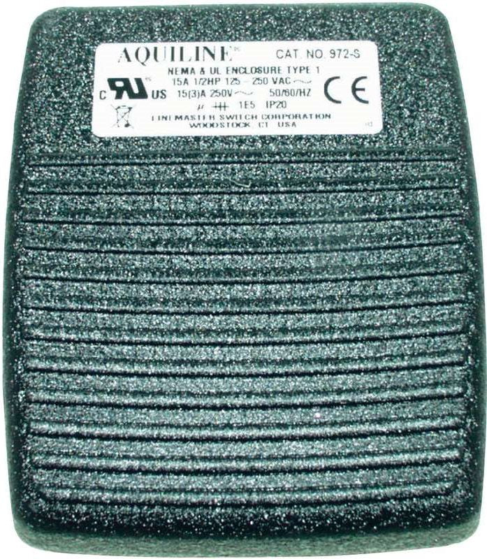 Honeywell 972-S Foot Switch - 250V AC - 15A - 1 Pedal - Change Over - IP20