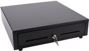 OLYMPIA Electronic Cash Drawer 8 Coin & 4 Banknote Compartments Black 455472