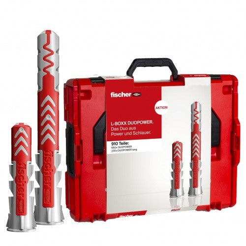 Fischer DUOPOWER Dowel Set 910 Pieces (558627)