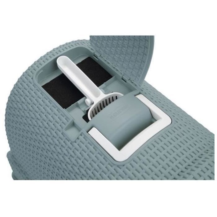 CURVER Cat Litter Box - Blue Grey - For cats - 51 x 38.5 x 39.5 cm