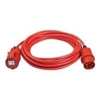 Brennenstuhl Bremaxx AT-N07V3V3-F 5G1.5 Power Supply Extension Cable - 25.0 m - Signal Red 5-pin