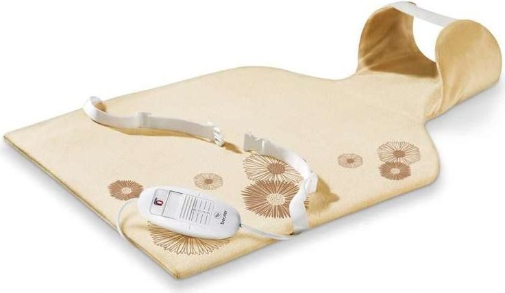 Beurer HK 58 Heating Pad Soft Plush for Back and Neck 100W (HK58)
