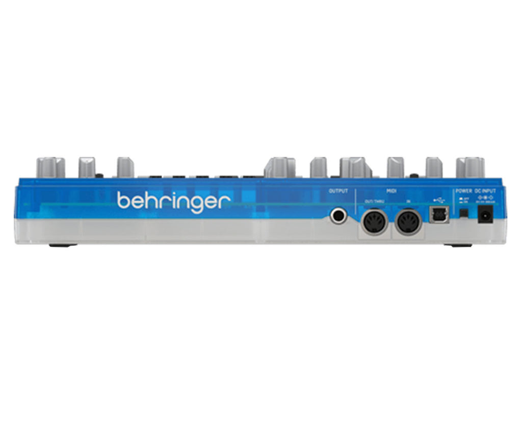 Behringer TD-3-BB Analog Bassline Synthesizer Blue Transparent