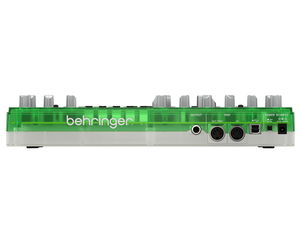 Behringer TD-3-LM Bassline Synthesizer - Green Transparent