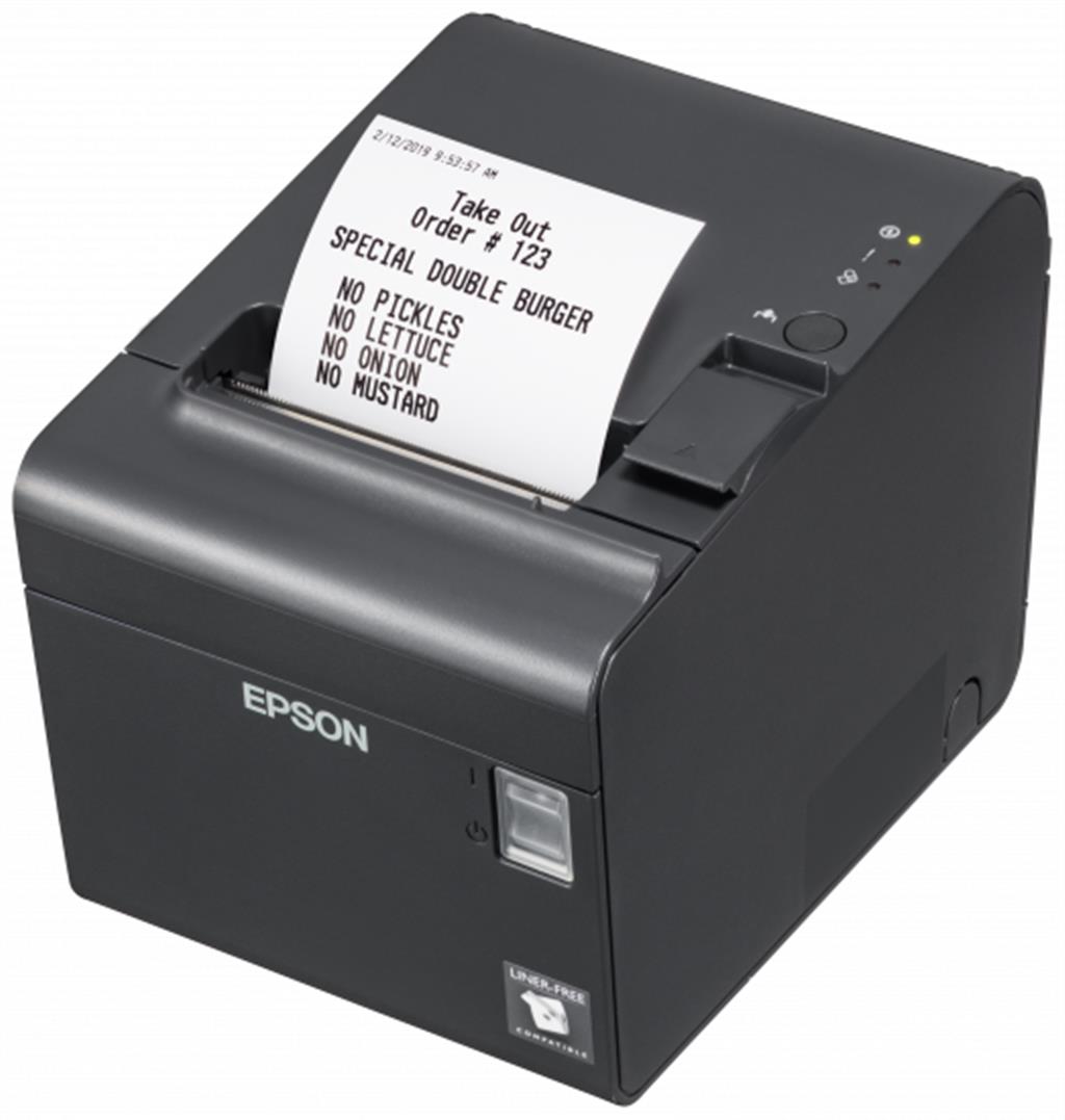 Epson TM L90LF Receipt Printer Thermal Line USB 203x203dpi (Dark Grey)