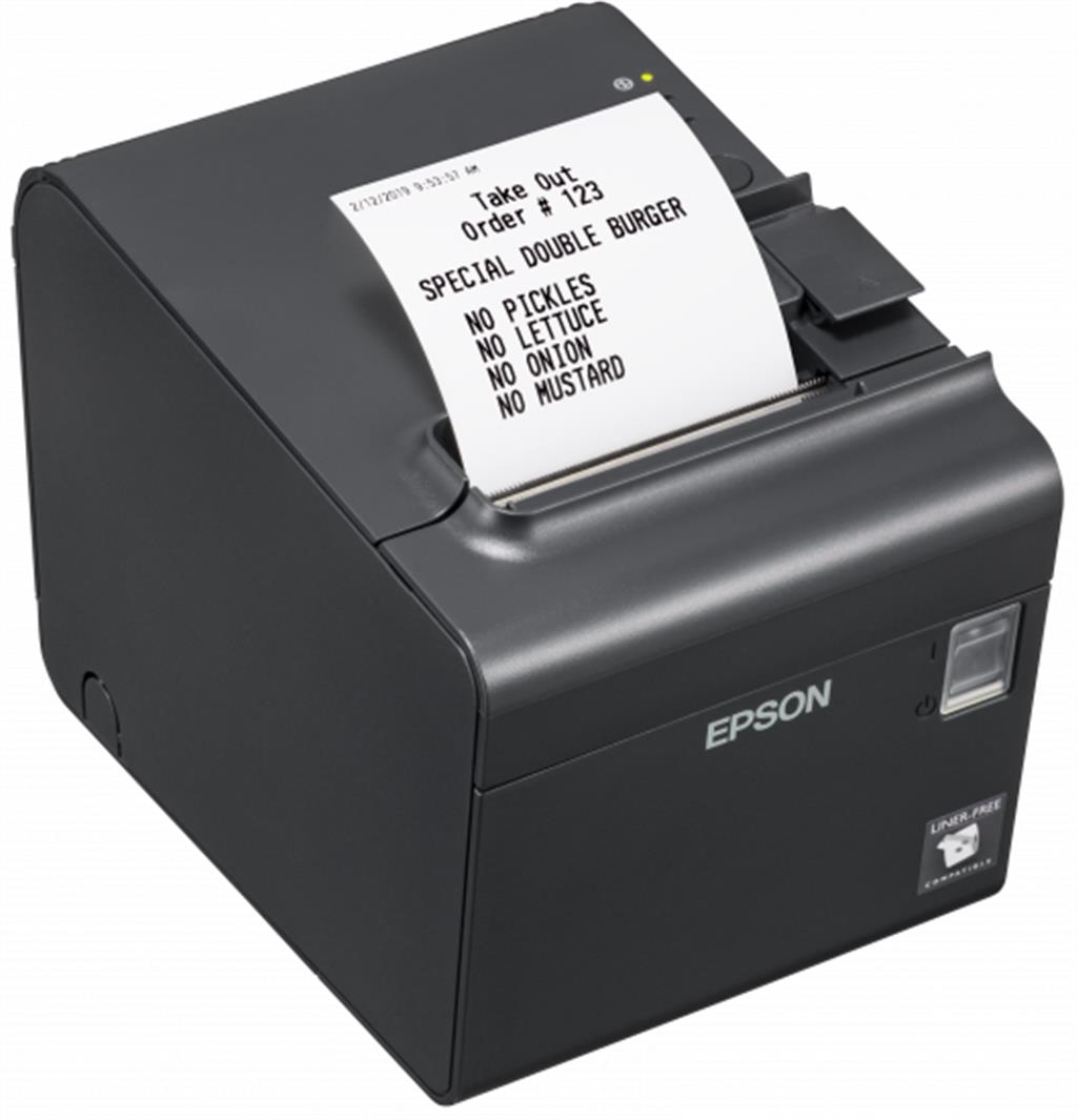 Epson TM L90LF Receipt Printer Thermal Line USB 203x203dpi (Dark Grey)