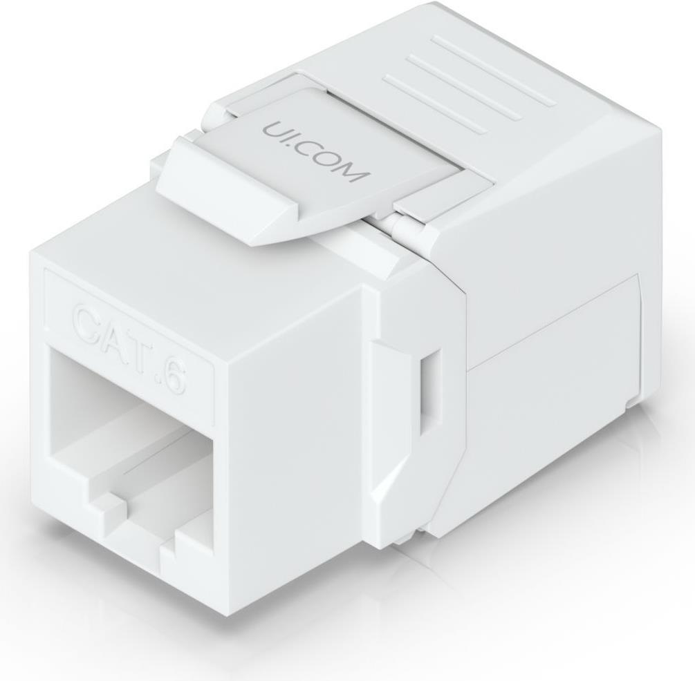 Ubiquiti Toolless Keystone for Cat6 Ethernet (UACC-KEYSTONE-JACK-C6)