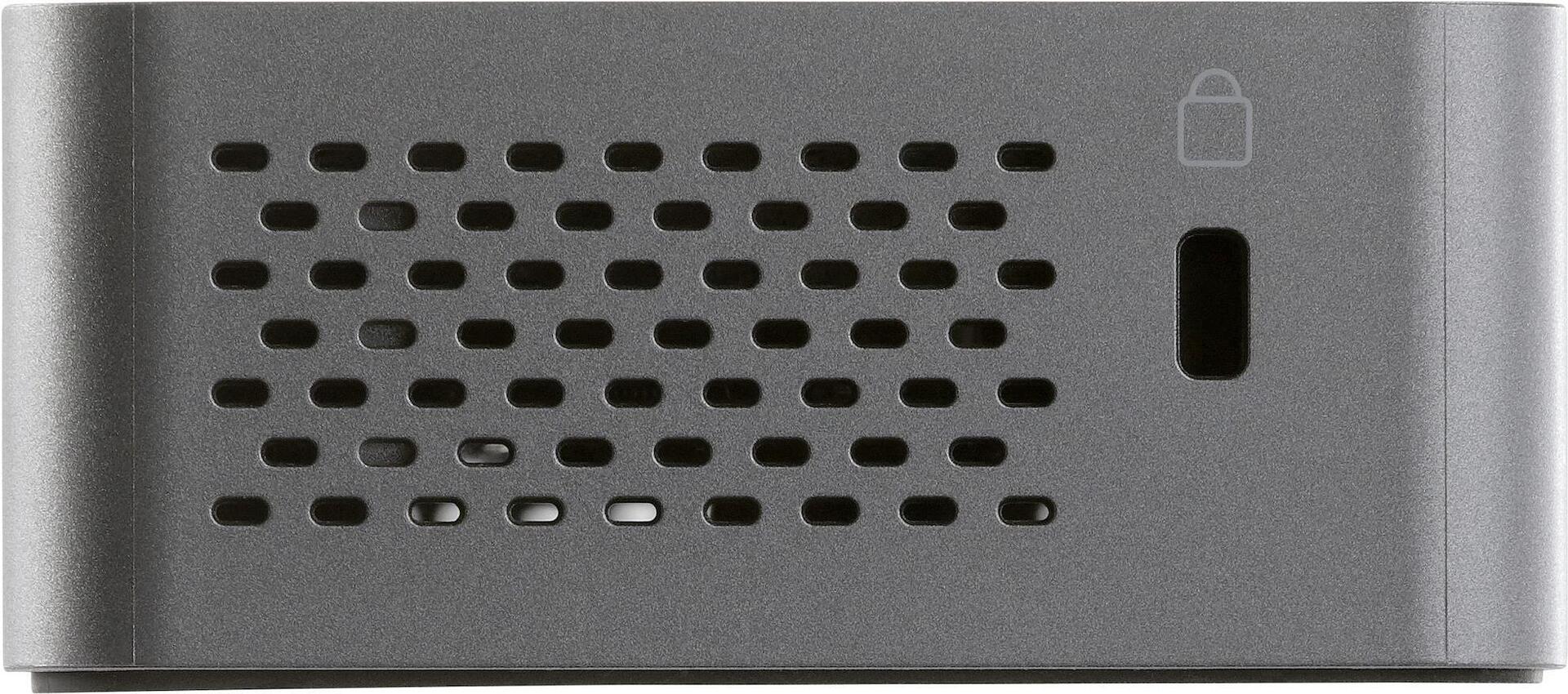 StarTech.com Thunderbolt 3 Dock - Dual 4K 60Hz DisplayPort or HDMI - 8K - TB3/USB-C Docking Station - 96W PD, 5x USB - TB3CDK2DHUE