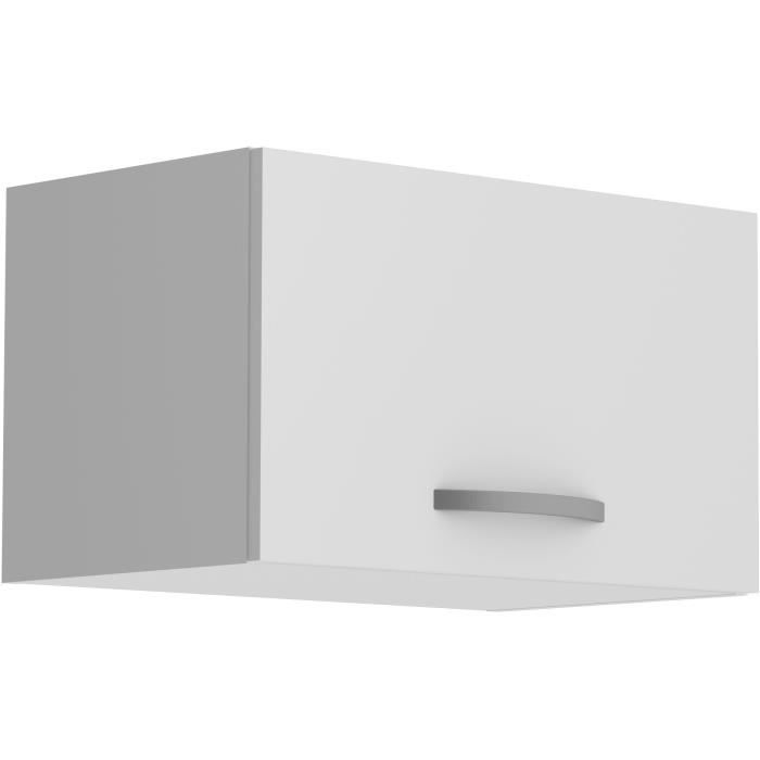 OSLO High Short Furniture - 1 Door - White - L 60 x D 36 x H 35 cm