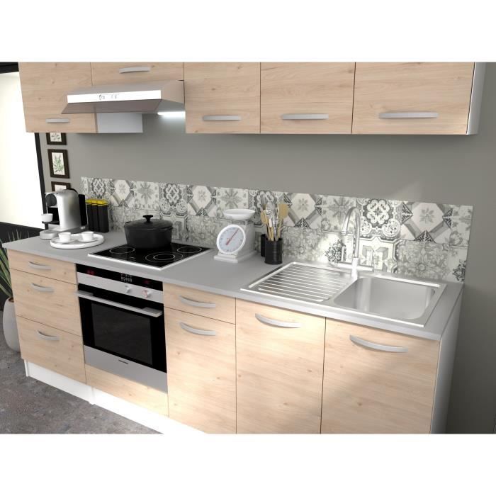 OSLO 1-Door Wall Cabinet - Jackson Oak Finish - W 60 x D 36 x H 35 cm