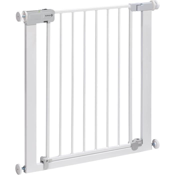 SAFETY 1ST Child Safety Gate - 73-80 cm - White - Metal - Auto Close - 4 Pressure Points