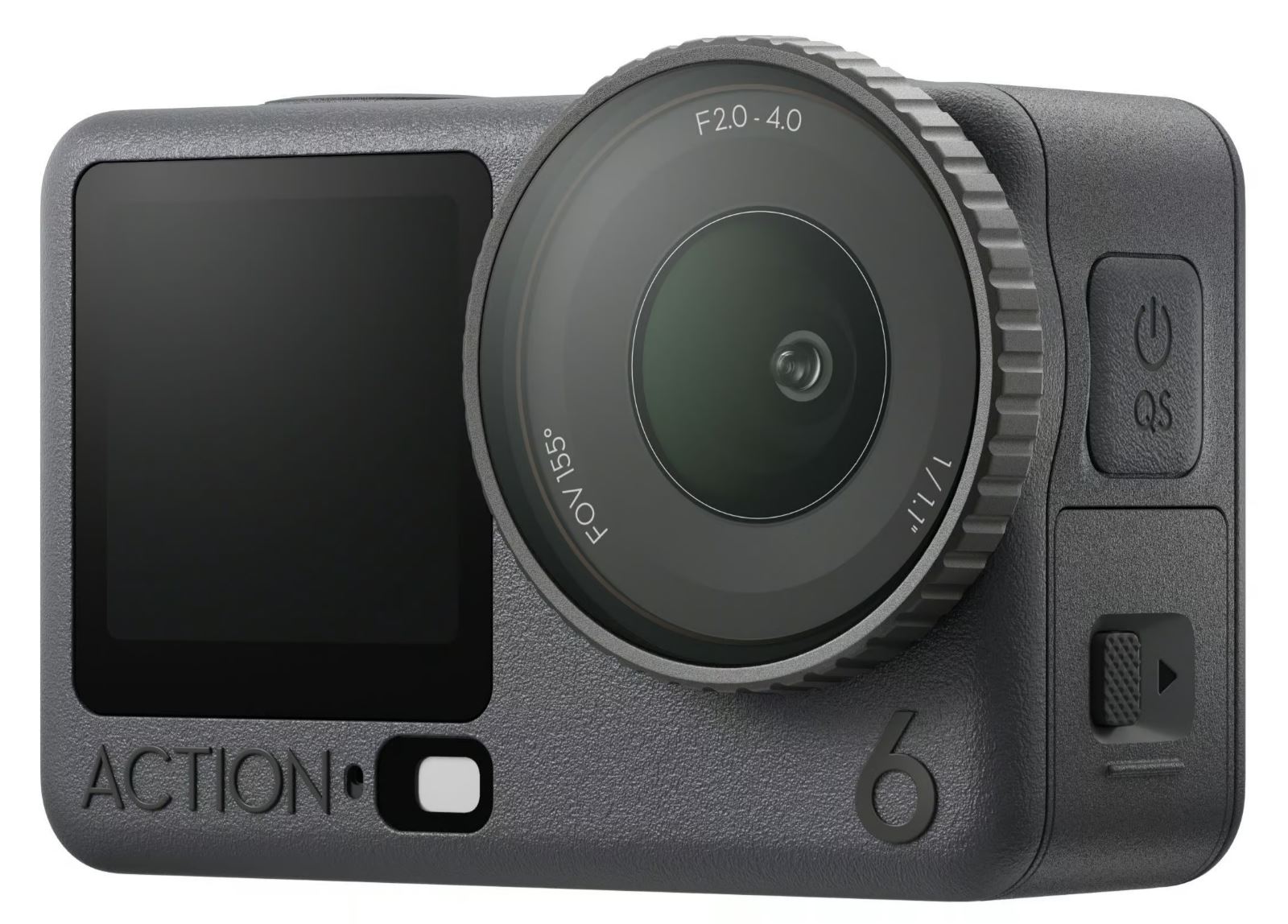 DJI Osmo Action 6 Standard Combo Action Camera - 1/1.1" Sensor - 4-Hour Battery Life - Waterproof to 20 m