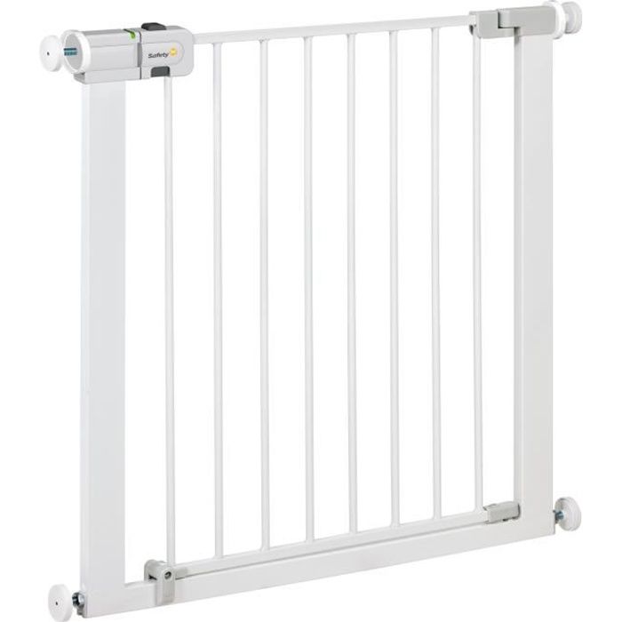 SAFETY 1ST Easy Close Child Safety Gate - Metal - 73 to 80 cm - Pressure-mounted - White