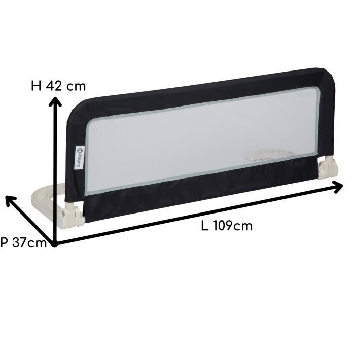 SAFETY 1ST Portable Bed Rail - Foldable Child Bed Rail for 18 Months to 5 Years Months-5