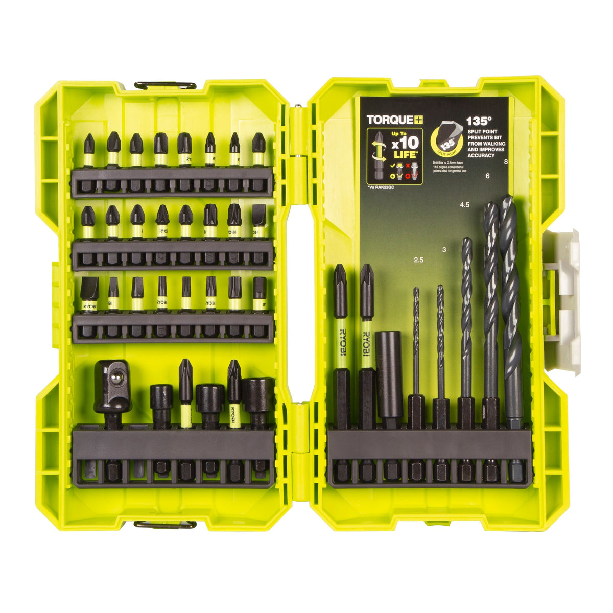 RYOBI Drill & Driving Mixed Set - 38 pieces
