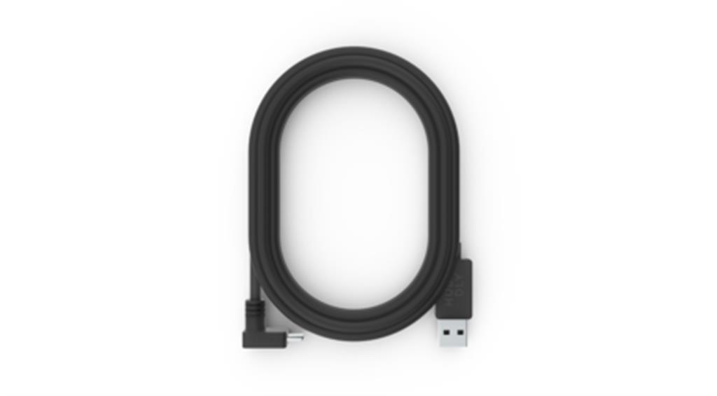 Huddly USB Cable - USB Type A (M) to 24 Pin USB-C (M) Angled - USB 3.1 Gen 1 - 5.0 m - Black