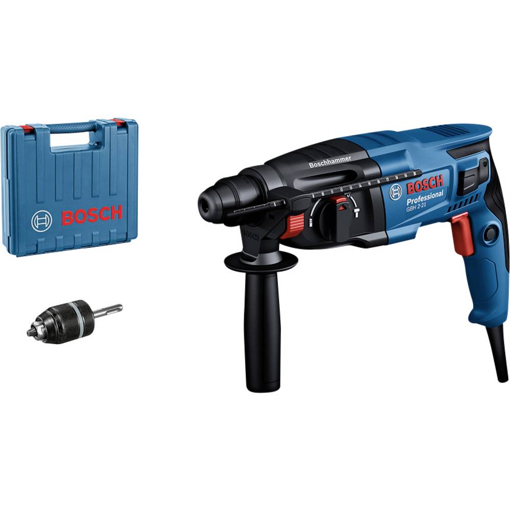 BOSCH GBH 2-21 SDS Plus Rotary Hammer Drill 720W - Keyless Chuck (06112A6001)