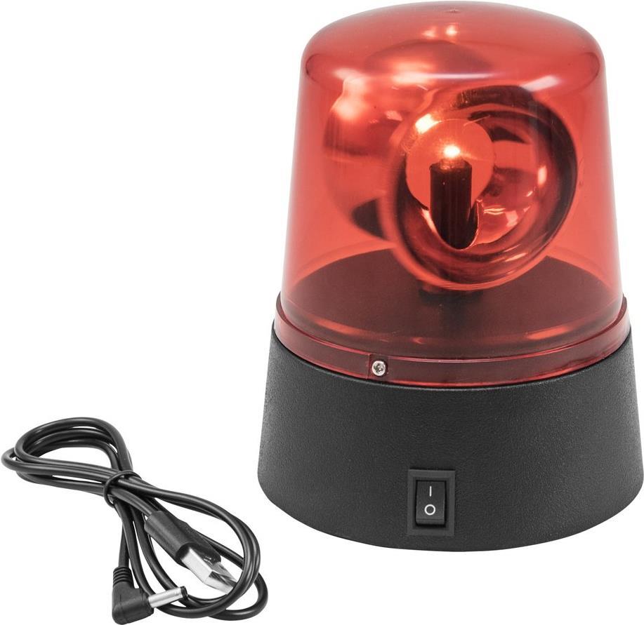 EUROLITE LED Mini Police Light Red USB/Battery (50603662)