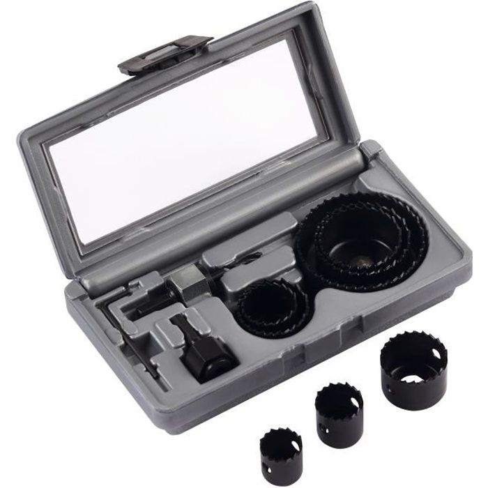 BOSCH 8-Piece HSS Bimetal Hole Saw Set - Ø 22/25/29/35/38/44/51/68 mm