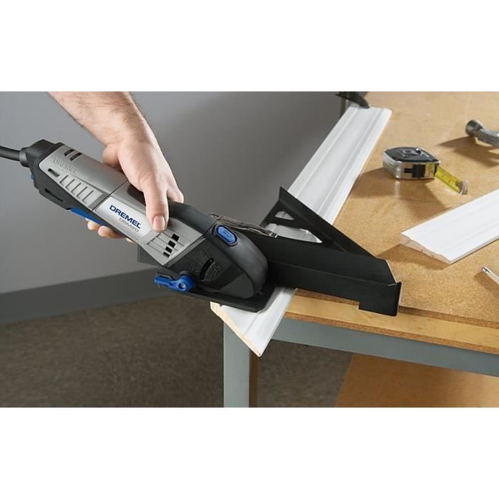 DREMEL S840 Cutting Guide - For DSM20 Compact Saw - Miter, Bevel and Straight Cuts