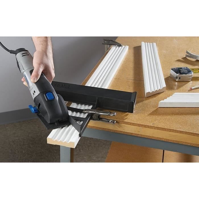 DREMEL S840 Cutting Guide - For DSM20 Compact Saw - Miter, Bevel and Straight Cuts