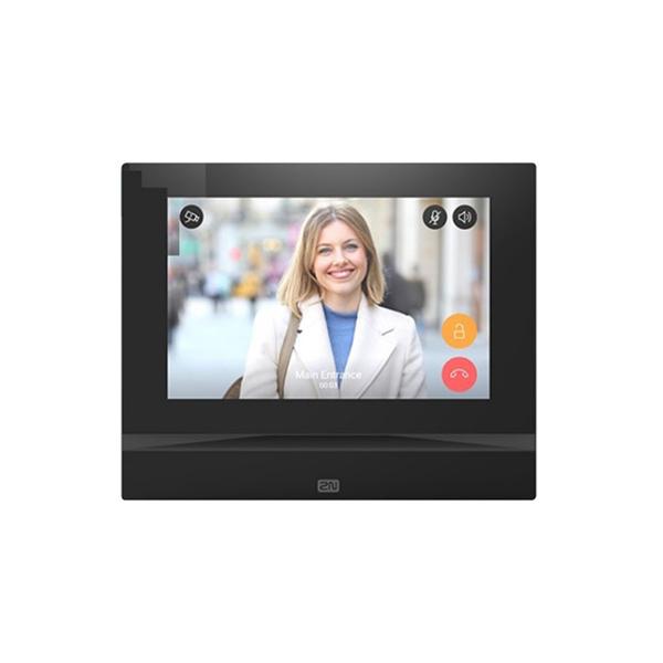 2N Indoor View - Bedientafel mit Touchscreen - kabelgebunden - 10/100 Ethernet - black (91378601)