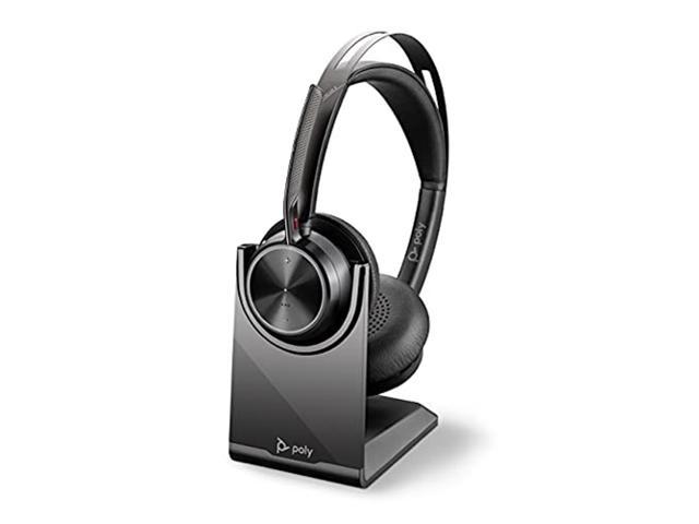 HP Poly Voyager Focus 2 UC Headset - On-Ear - Bluetooth - Active Noise Cancellation
