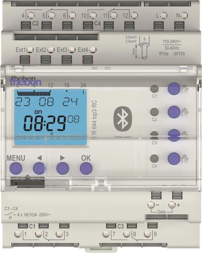 Theben Digital TR 644 top3 BLE RC Timer Annual Program 6440330 1
