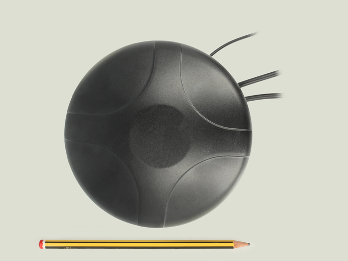NAVILOCK Multiband SMA omnidirectional roof mount outdoor - Antenne - Navigation, Mobiltelefon - ungerichtet - Roof-Top, außen, Pkw