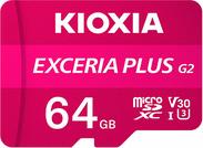 Kioxia Exceria Plus microSD 64GB - LMPL2M064GG2