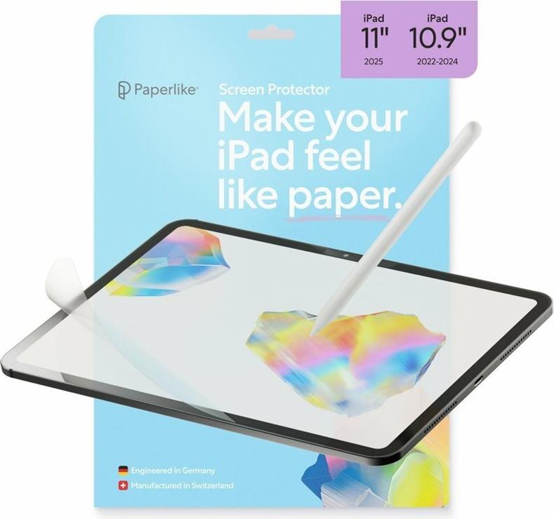 Paperlike 3.0 Screen Protector for iPad 11" and iPad 10.9" PL3-10-22
