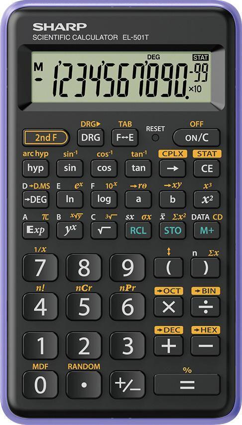 Sharp EL-501T Pocket Calculator SH-EL501TBVL