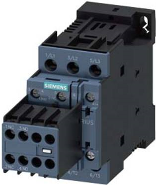 Siemens 3RT2026-1BB44 AC-3 Control Relay - 11kW/400V - 3NO - 22 A F.L.C - 24 Vdc