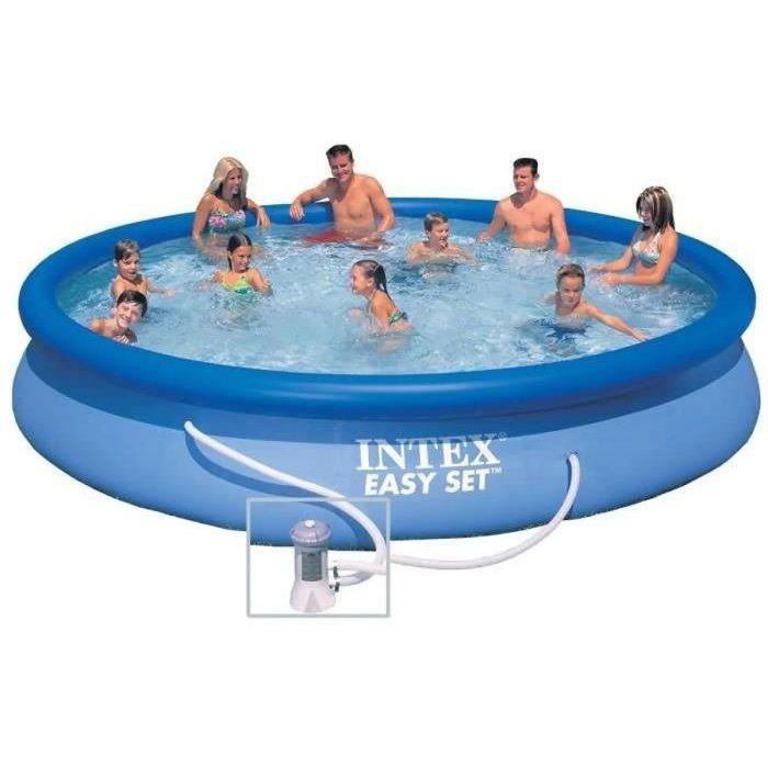 Intex - 28158NP - Easy Self-Supporting Easy Set Pool Ø 4.57 x 0.84 m