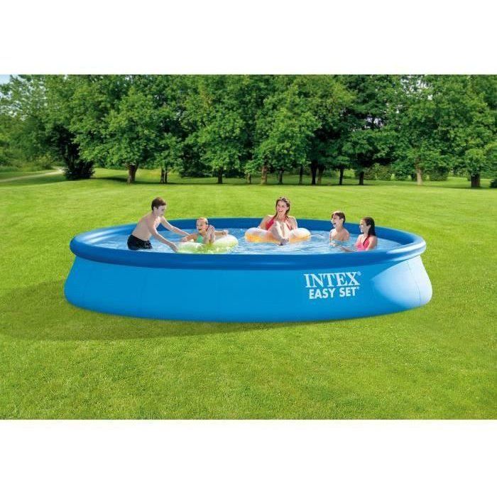 Intex - 28158NP - Easy Self-Supporting Easy Set Pool Ø 4.57 x 0.84 m