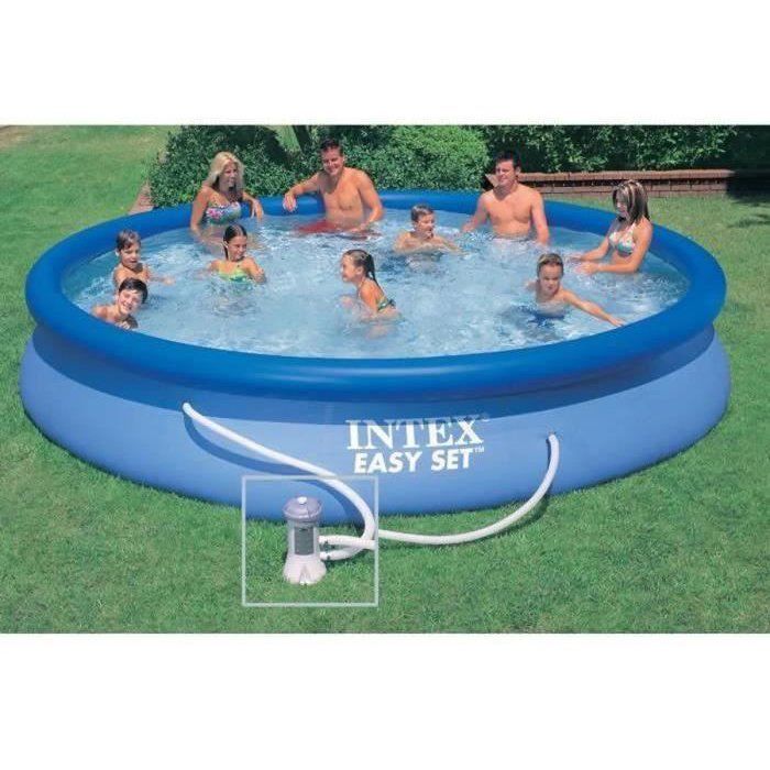 Intex - 28158NP - Easy Self-Supporting Easy Set Pool Ø 4.57 x 0.84 m