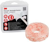 3 M Dual Lock Snap Fastener SJ387B, 25 mm x 2.5 m, Black (SJ3870)